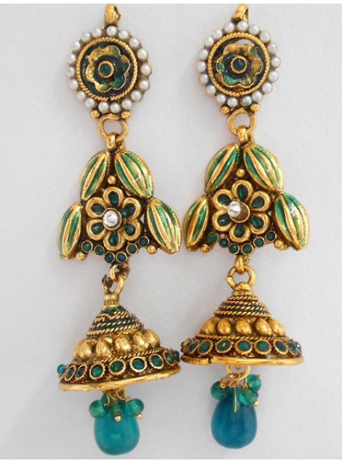 Polki Earrings